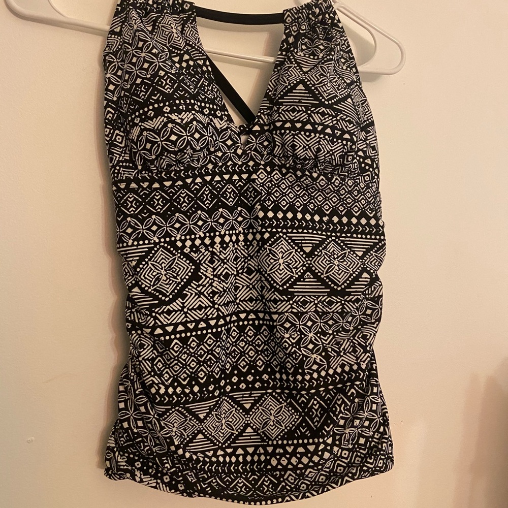 Women’s Keyhole High Neck Tankini M